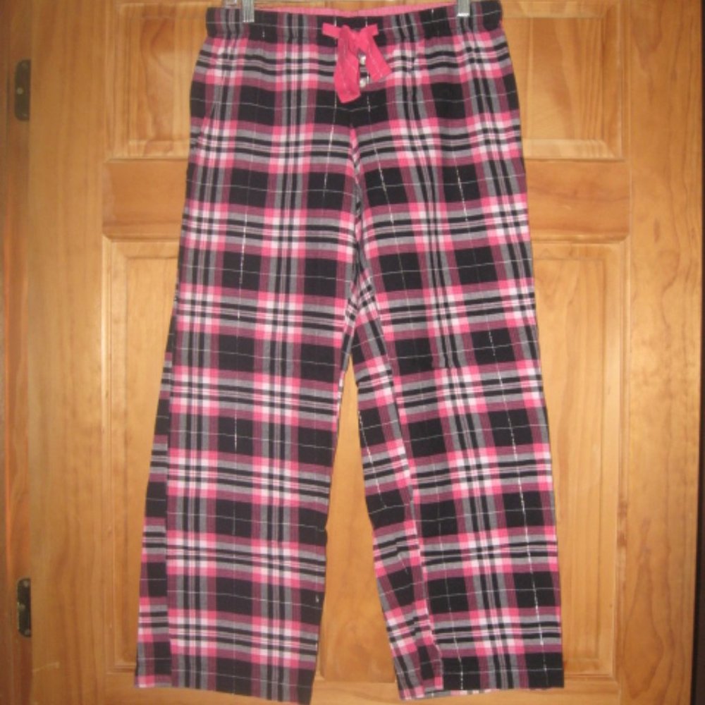 xhilaration Pink/Black/Silver Sleep Pants